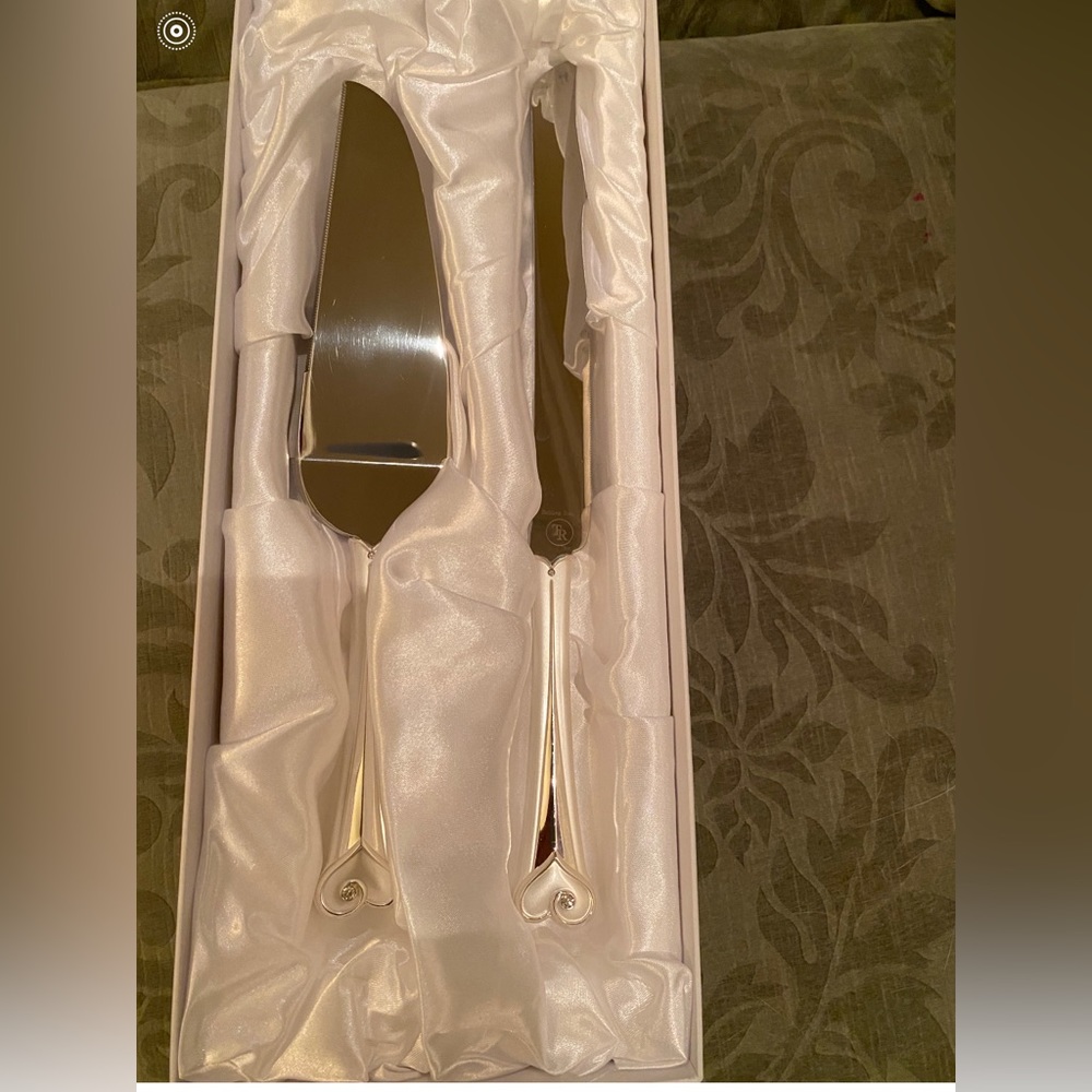 Cake serving wedding set